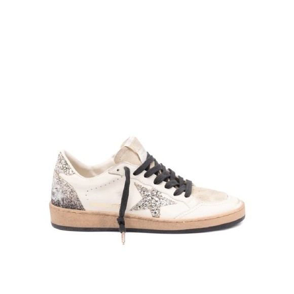 Golden Goose Shoes - Golden Goose Low-Top Sneakers With Glittered Star Detail - NWT
